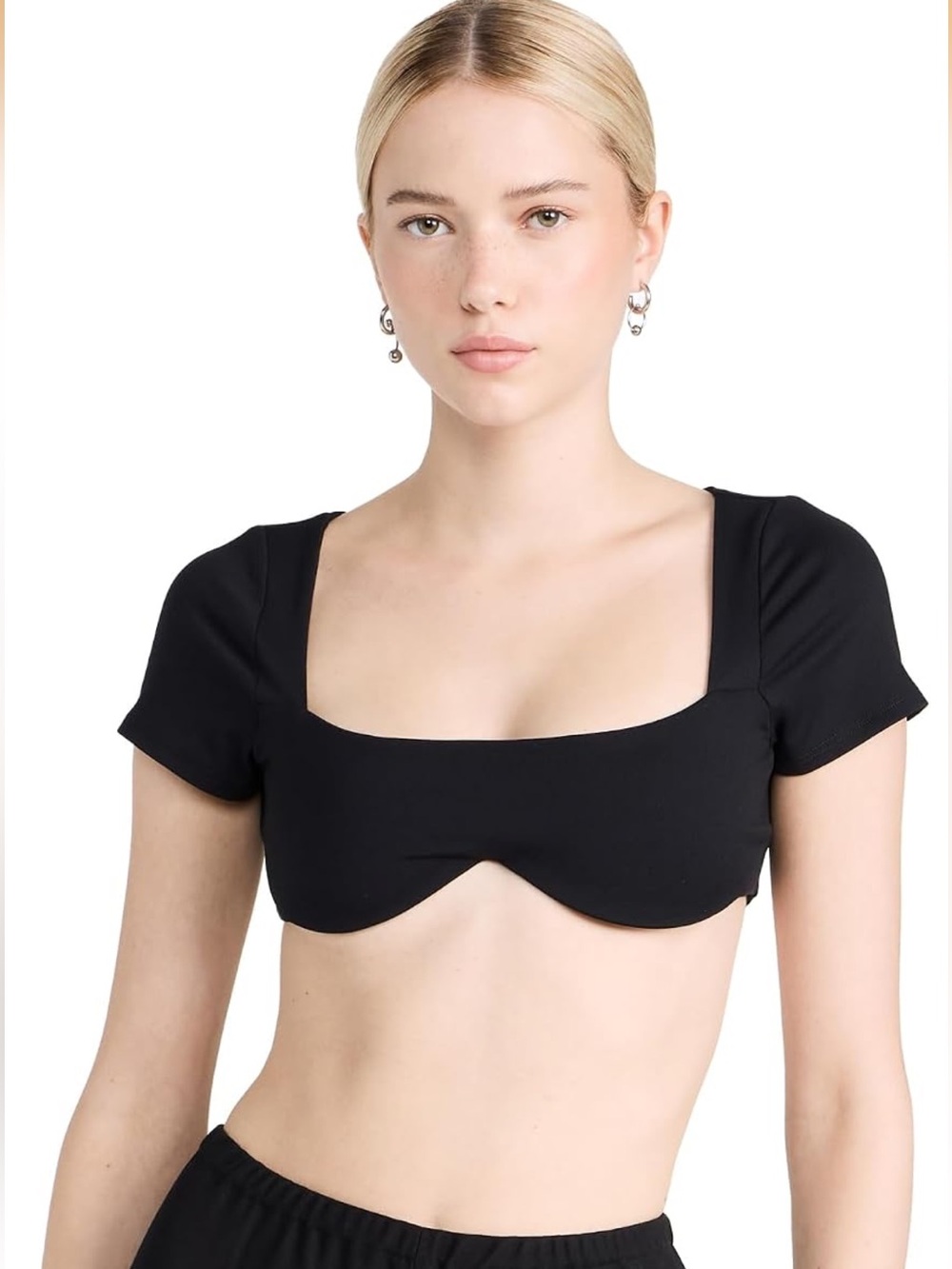 Susana Monaco Square Neck Underwire Top